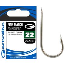 Haczyk Garbolino Fine Match Round Bend 2220ni Gomhf42220ni-0014