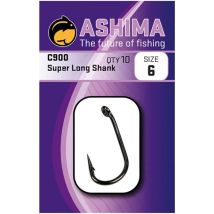 Haczyk Karpiowy Ashima C900 Super Long Shank As90010
