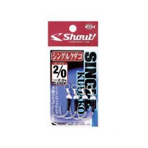 Haken Assist Hook Shout Single Kudako 330sk9/0