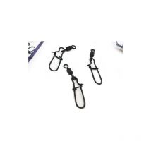 Haken Intech Quick Lock Snap Rolling Matt Black Snaql-r-mb-1
