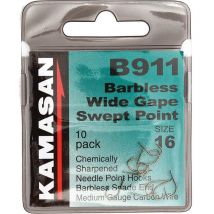 Haken Kamasan B911 Barbless Spade G2770