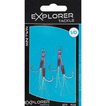 Hamecon Assist Hook Explorer Tackle Mini-twin Examt06