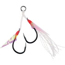 Hamecon Assit Asari Micro Slow Double Assist No1/0 - Pour Pêche en Mer - Pêcheur.com