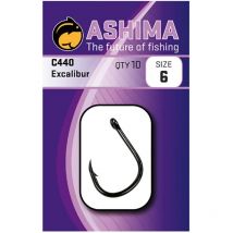 Hameçon Carpe Ashima C440 Excalibur No6