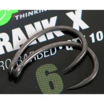 Hamecon Carpe Korda Krank X - Par 10 No6 - Pour Pêche de la Carpe - Pêcheur.com