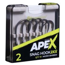 Hameçon Carpe Ridge Monkey Rm-tec Ape-x Snag Hooks 2xx No2