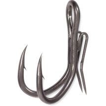 Hamecon Double Black Cat Ghost Double Hook Dg - Par 5 No6/0 - Pour Pêche du Silure - Pêcheur.com