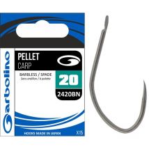 Hamecon Garbolino Pellet Carp 2420bn No10 - Pour Pêche au Coup - Pêcheur.com