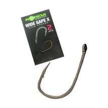 Hamecon Korda Wide Gape X - Par 10 Taille 2 - Pêcheur.com