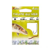 Hameçon Monté Autain Truite Au Ver No6 - 20/100 - Pêcheur.com