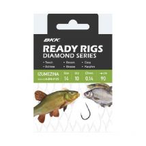 Hameçon Monté Bkk Ready Rig Diamond Izumezina Bn - Par 10 No8