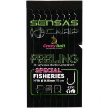 Hameçon Monté Sensas Crazy Bait 4210 No12 - Pour Pêche au Coup - Pêcheur.com