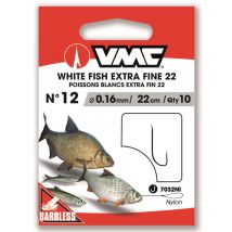 Hameçon Monté Vmc White Fish Extra Fine 22 Barbless No16 - Pêcheur.com
