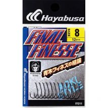 Hameçon Simple Hayabusa Final Finesse No10 - Pêcheur.com