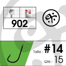 Hameçon Simple Native 902 Nh0902008030 - Pêcheur.com