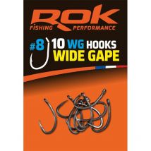 Hamecon Simple Rok Fishing Wg Wide Gape No6