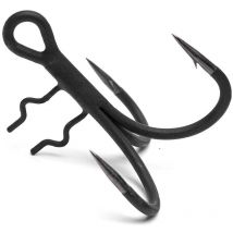 Hameçon Triple Madcat A-static Shad Hook 6x No2/0