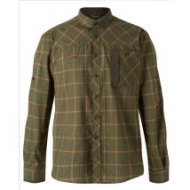 Hemden Mit Langen Ärmeln Für Herren Pinewood Wolf - Green/terracotta 1-53290704010