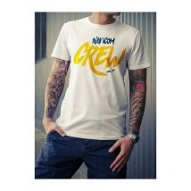 Heren T - Shirt Korte Mouwen Navicom - Geel Na-nav23ts-pai-xxl