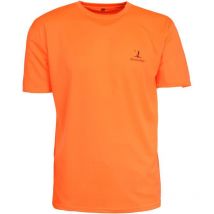 Heren T-shirt Korte Mouwen Percussion Jacht - Oranje 15109-oran-(a)-2xl