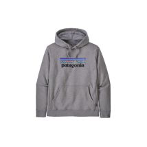 Herren Sweatshirt - Gravel Heather Patagonia P-6 Logo Uprisal Hoody - Gravel Heather 39622glhs