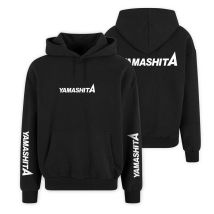 Herren Sweatshirt - Schwarz Yamashita Hoodie - Black Sweatyamashibla3l