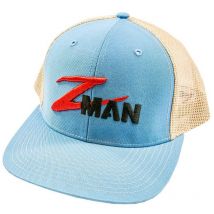 Herrenkappe Zman Structured Trucker Hatz - Bleu Zman105