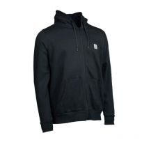Herrensweatshirt Nash Make It Happen Badge Zipped - Noir C2245