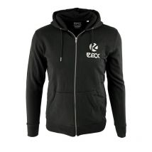 Herrensweatshirt - Schwarz Zeck Zip Hoodie - Noir 281761