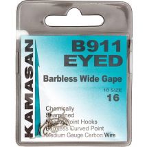 Hook Kamasan B911 Barbless Eyed G2761