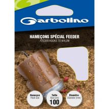 Hook To Nylon Garbolino Special Feeder - Pack Of 10 Gomad0711-l16h10