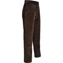 Jachtbroek Taps Toelopend Heren Percussion Velours Spandex Country - Kastanjebruin 1047-marr-(a)-52