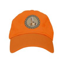 Kappe Bartavel Chasse Bécasse Casquettechasseorange-v6-tailleunique