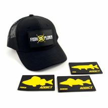 Kappe Mann + 3 Kratzer Fishxplorer Trucker Fxpset-truckerblk