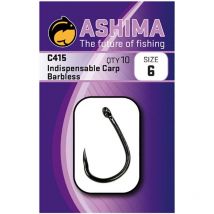 Karpfenhaken Ashima C415 Indispensable Barbless As4158
