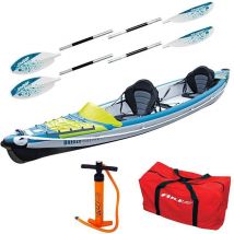 Kayak Gonflable Tahe Full Hp2 Pack Kayak Full Hp2 + 2 Pagaies Swoop Alu 2.2m