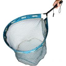 Kescher Pafex Flynet Manche Carbone Poignée Mousse Eva + Filet Anti-a Flottante Fly-mc15m-c60aa-fl
