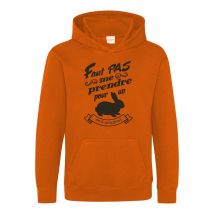 Kids' Sweatshirt Bartavel Lapin 6 Semaines Hoodieenfantoranget1054lapin6semaines-4an