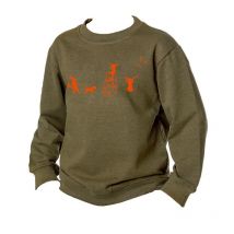 Kids' Sweatshirt Bartavel Lapins Carottes Sweatkakit1168-10ans