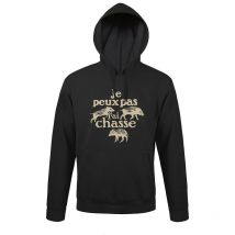 Kids' Sweatshirt Bartavel Theme Chasse T1177 Sweatacapucheenfantthemechassenoir-t1177-8