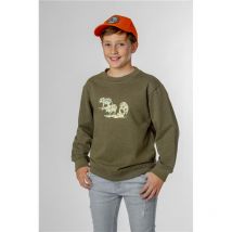 Kids' Sweatshirt Bartavel Theme Chasse T589 Sweatnatureenfantserigraphiethemechassekaki-t589-8