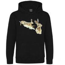 Kids' Sweatshirt Bartavel Theme Chasse T591 Sweatacapucheenfantthemechassenoir-t591-4