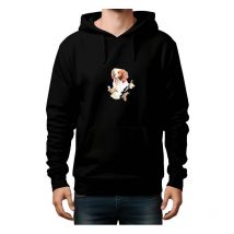 Kids' Sweatshirt Bartavel Theme Chasse Sweatacapucheenfantthemechassenoir-t570-4
