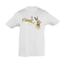 Kind Bartavel Theme Chasse T591 Tee-shirtnatureenfantthemechasseblanc-t591-4