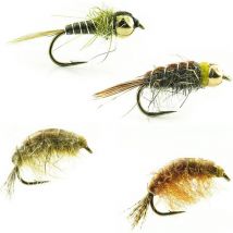 Kit De 4 Mosca Devaux Nymphes 2 Bsm09