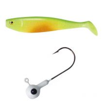Kit Leurre Souple Delalande Shad Gt + Tête Plombée Kit Leurre Souple - Pêcheur.com
