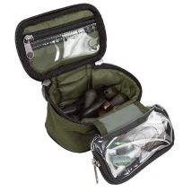 Kit Met Accessoires Aqua Products Black Series Lead & Leader Pouch 404930