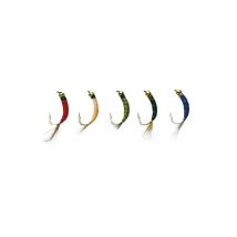 Kit Mit 5 Fliegen Stucki Fishing Nymphe Goldheadtail 525628