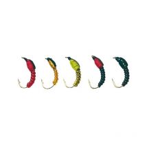 Kit Von 5 Fliegen Stucki Fishing Nymphe Chironomids 525670