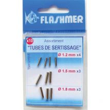 Klemmhülsen Zexus Flashmer - 10er Pack Tsx121518